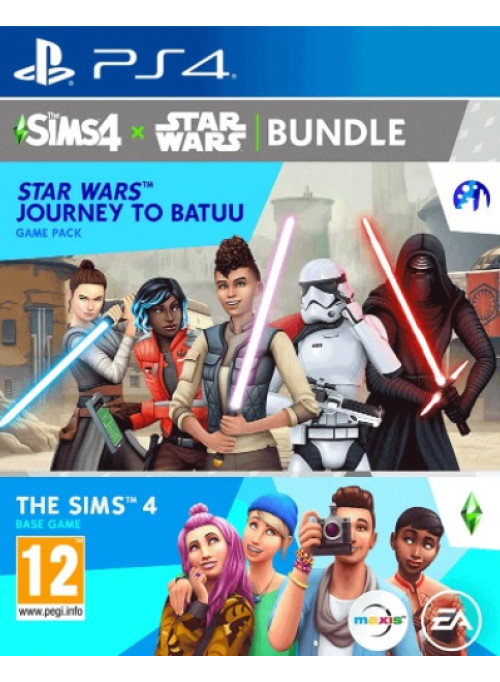 Sims 4 + Star Wars: Путешествие на Батуу (PS4)